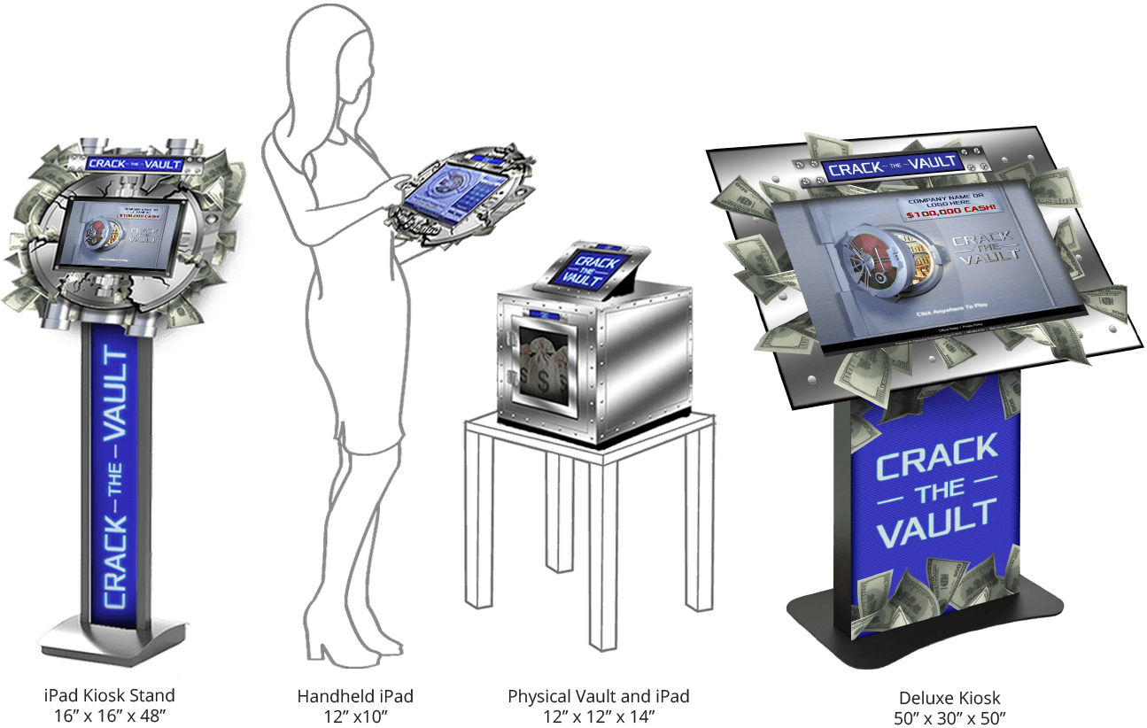 Crack the Vault Game Play Options