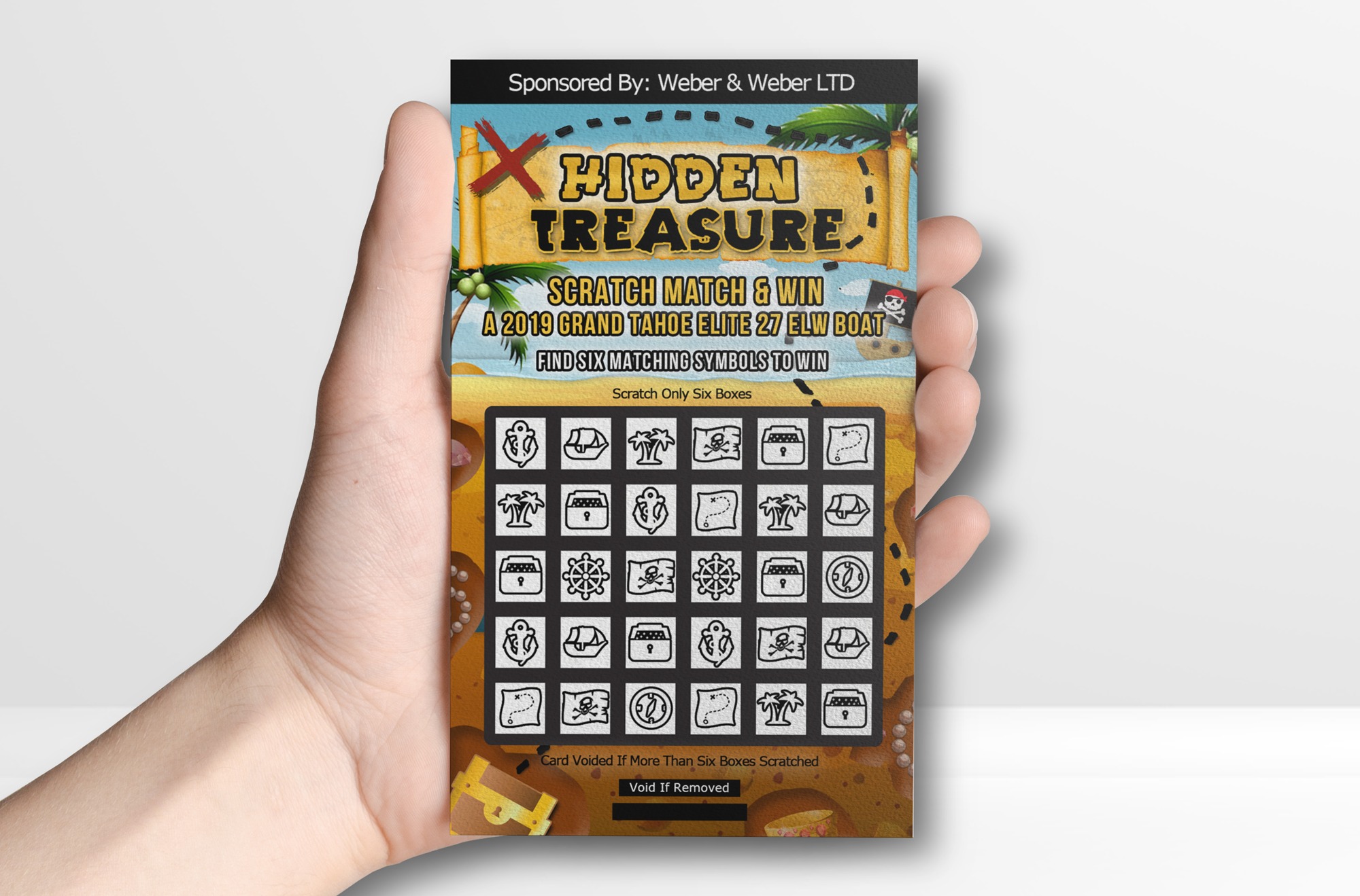 Hidden Treasure Scratch Card Theme